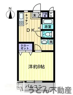 ロビイプライズ【405号室】の間取り