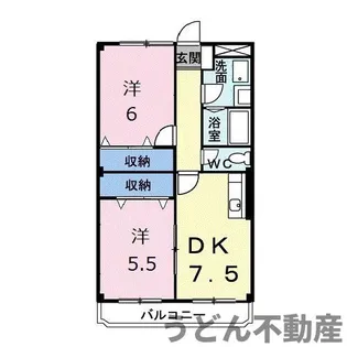 ルレーブ・ロイヤル【3階】の間取り