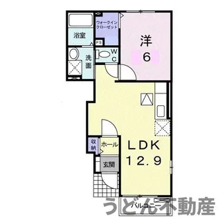 チェリ ブラッサムⅠ【1階】の間取り