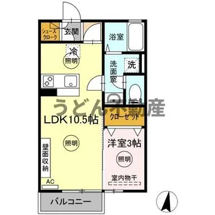 プリマヴェーラ・Y【2階】の間取り