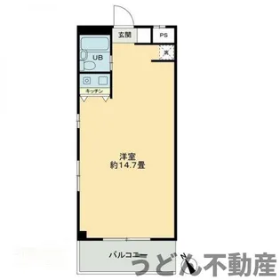 ビブラン宇多津【2階】の間取り