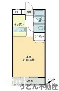 ビブラン宇多津【3階】の間取り