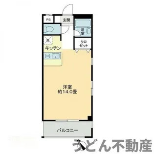 ビブラン宇多津【3階】の間取り