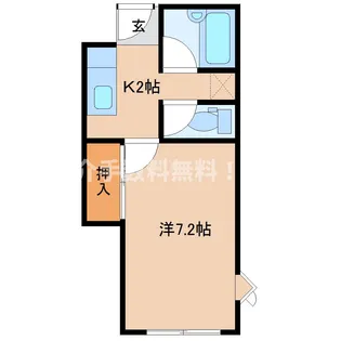 ハニカムⅣ【1階】の間取り