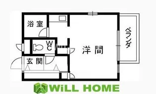 シャルマンフジ和歌山拾五番館【303号室】の間取り