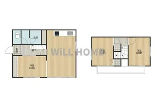 和歌山県和歌山市栄谷【一戸建】の間取り