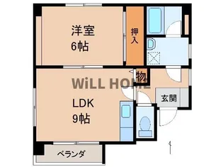 和歌山県和歌山市十番丁【マンション】の間取り