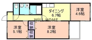和歌山県和歌山市吹屋町3丁目【アパート】の間取り