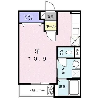 プルメリア【2階】の間取り