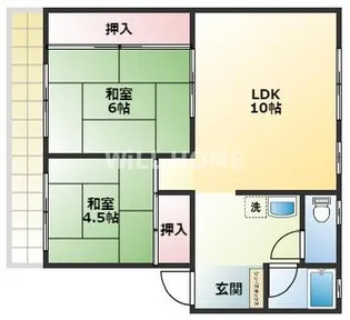 和歌山県和歌山市太田【マンション】の間取り
