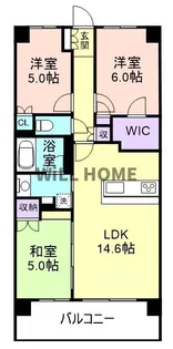 和歌山県和歌山市友田町5丁目【マンション】の間取り