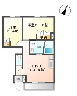 コンチェルト【1階】の間取り