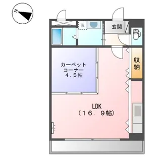 コンフォース21【3階】の間取り