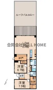 和歌山県和歌山市新和歌浦【タウンハウス】の間取り