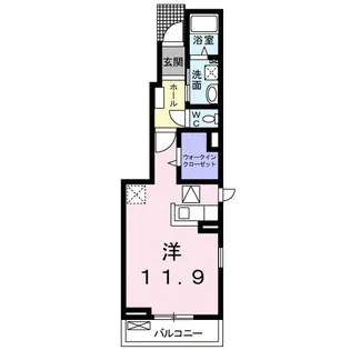 アリアーテⅠ【1階】の間取り