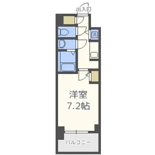 大阪府大阪市東成区深江北3丁目【マンション】の間取り