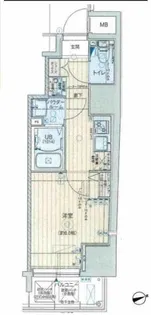 大阪府大阪市阿倍野区阿倍野筋5丁目【マンション】の間取り
