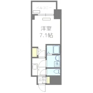 大阪府大阪市浪速区塩草3丁目【マンション】の間取り