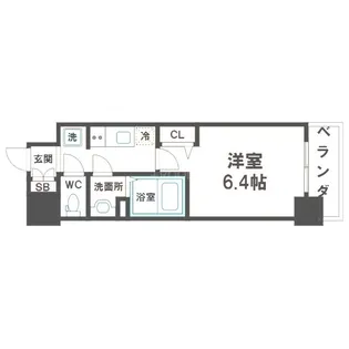 大阪府大阪市東住吉区桑津2丁目【マンション】の間取り
