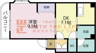 コージーコーナー223【101号号室】の間取り