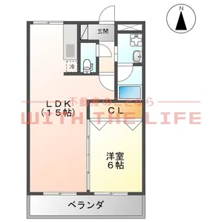 プロニティ小森野【103号号室】の間取り