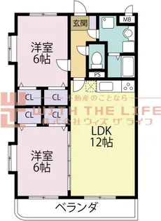グリーンヒルズ東山Ⅱ【403号号室】の間取り