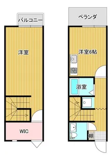 テラス・デュオ一番館【102号号室】の間取り