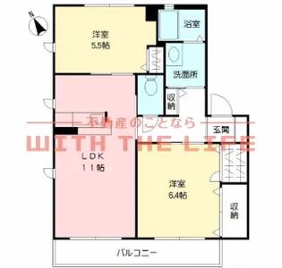クレールメゾン【202号号室】の間取り