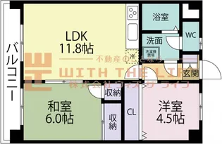 サンライトビル【407号号室】の間取り