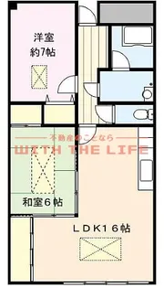 RENACE MITOU(ルネスミトウ)【201号号室】の間取り