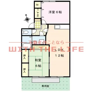 グリーンタウン津留崎【116号号室】の間取り