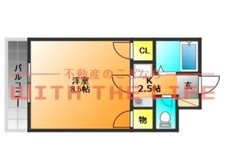 ヴィラージュⅠ【302号号室】の間取り