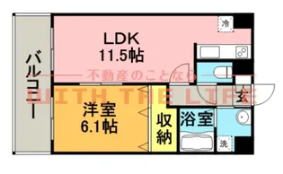 桜レジデンシャル【302号号室】の間取り