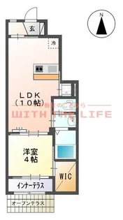 Seedling hill 2G Ⅱ【シードリングヒルツージーツー】【102号号室】の間取り