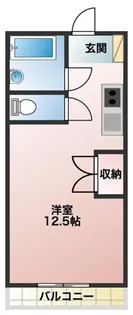 サハラビル【206号号室】の間取り