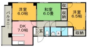 エステートモア【203号号室】の間取り