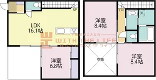 regalo evoluer(レガロ エヴォルエ)【E号室】の間取り