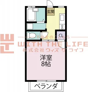 セピアハイツ【201号号室】の間取り