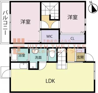 Apartment-Rabo(アパートメントーラボ)【C号室】の間取り