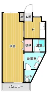 アサヒビル【903号号室】の間取り