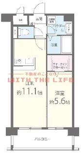 ラフレシーサ医大通り【7階】の間取り