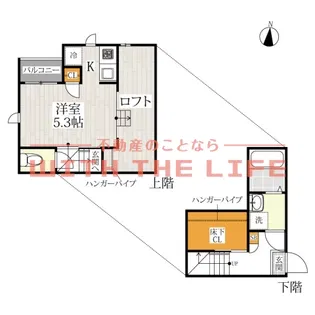 CB鳥栖ルミナス【202号号室】の間取り