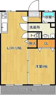 組坂ビルNo9【302号号室】の間取り