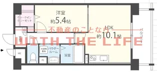 ラフレシーサ医大通り【901号号室】の間取り