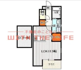 ナトゥラⅠ【205号号室】の間取り