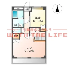 ファインコート北野I【102号号室】の間取り