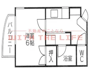 トランプ【203号号室】の間取り