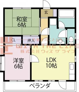 ルミエール大善寺【205号号室】の間取り