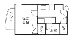トランプ【703号号室】の間取り