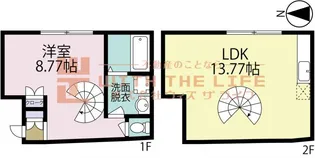 レガロスクエアー【D号室】の間取り